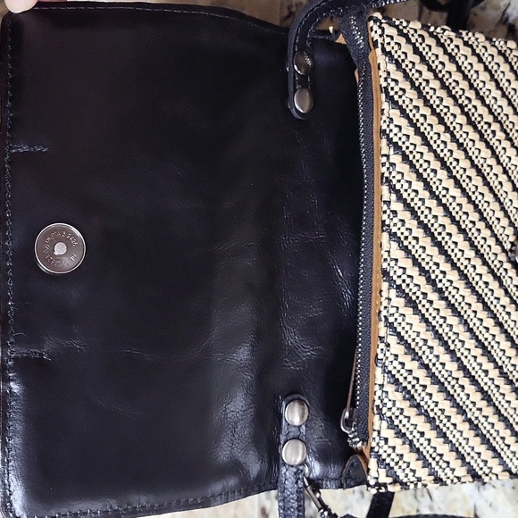 Patricia Nash Woven Raffia Apricale Clutch Crossbody - Picture 8 of 15